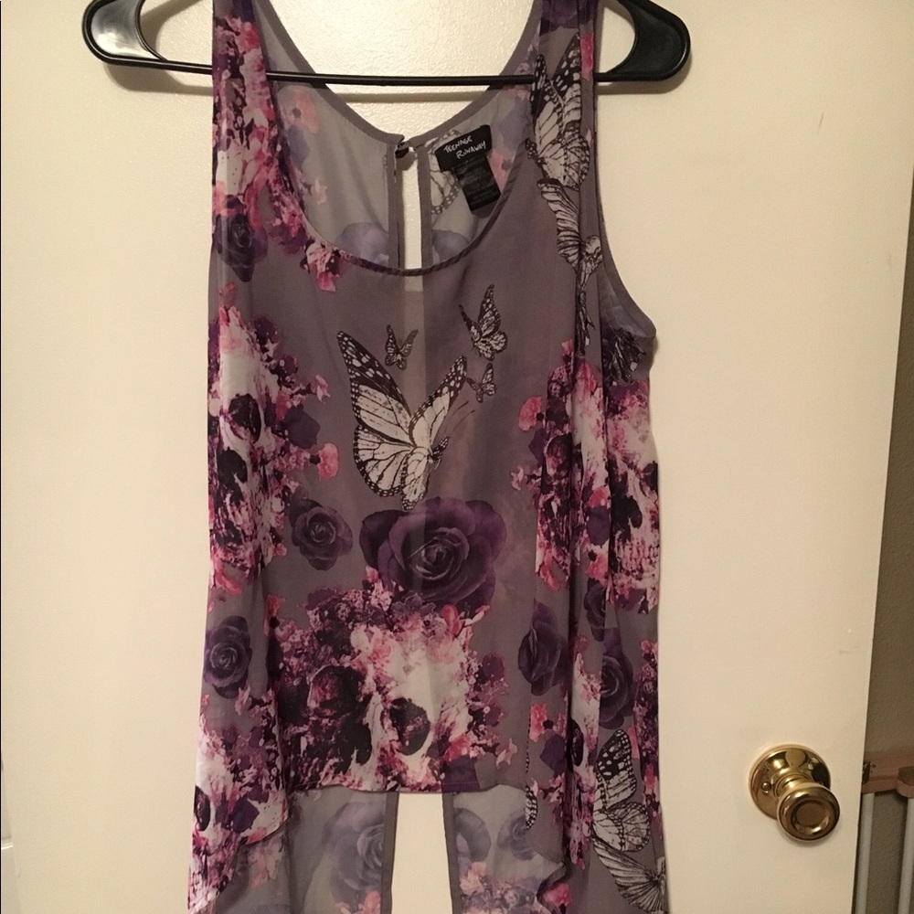 Hi low tank top